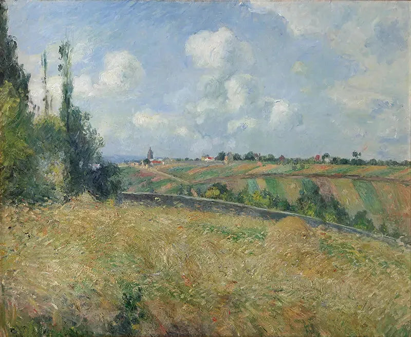 ข้าวไรย์, ชายฝั่งของ Gratte-Coqs, Pontoise - Camille Pissarro