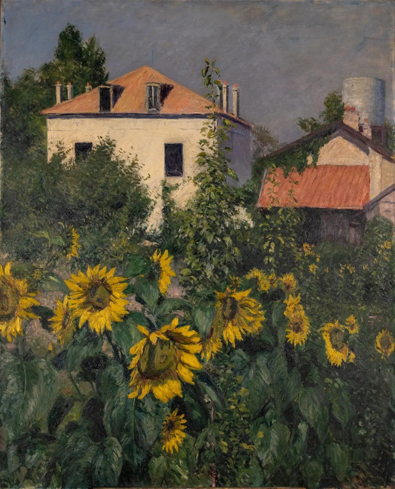 ดวงอาทิตย์, สวนของ Petit Gennevilliers - Gustave Caillebotte