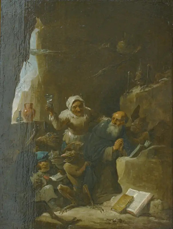 Les Tentations de Saint Antoine - David Teniers le Jeune - Alpha Reproduction