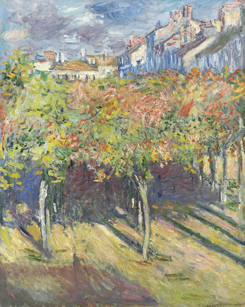 ต้นลินเดนที่ปัวซี - Claude Monet
