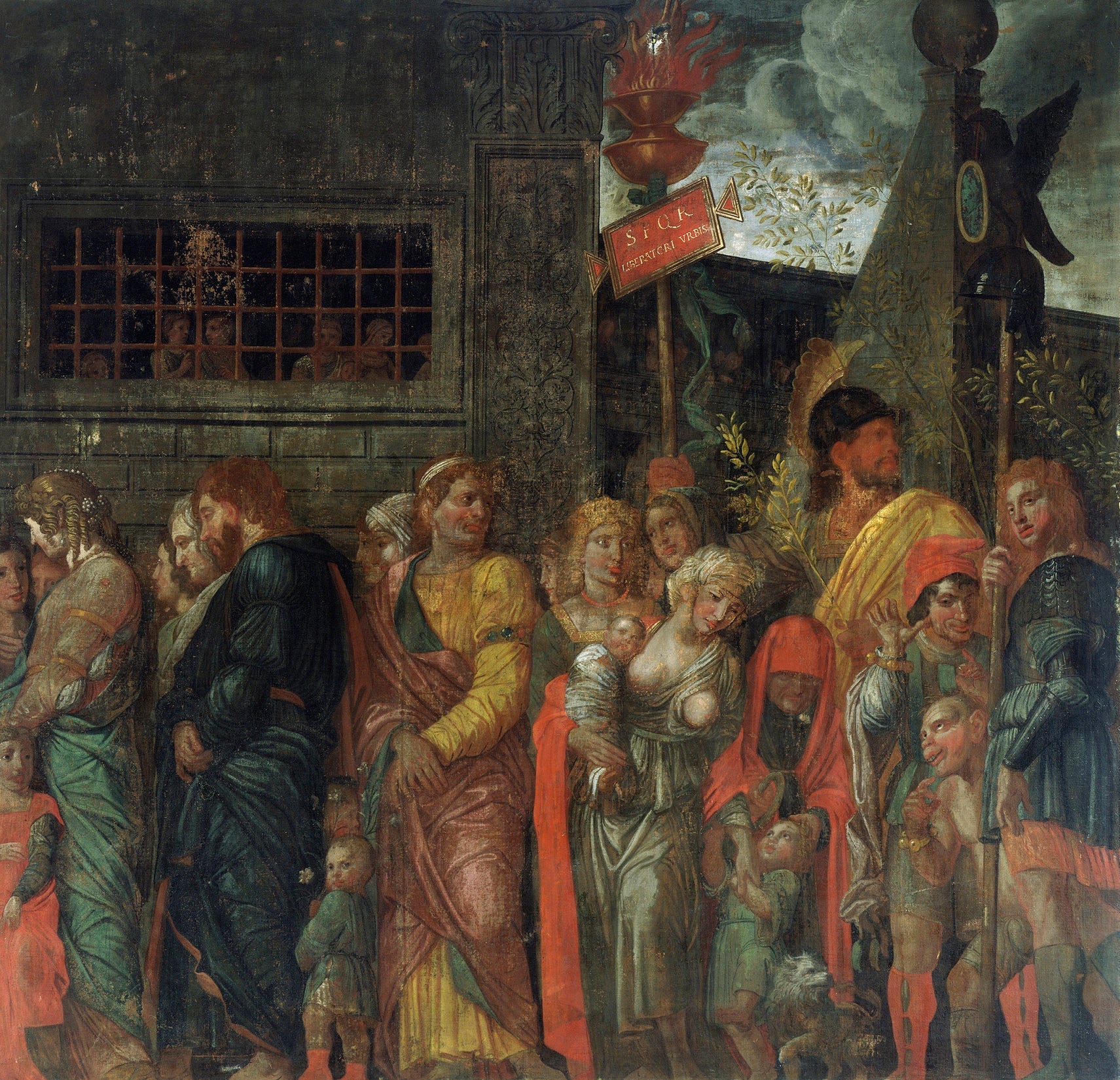 Les Triomphes de César: 7. Les Captifs - Andrea Mantegna - Alpha Reproduction
