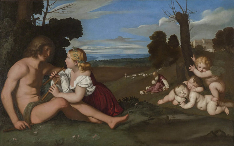 Les trois âges de l'homme - Giovanni Battista Salvi
