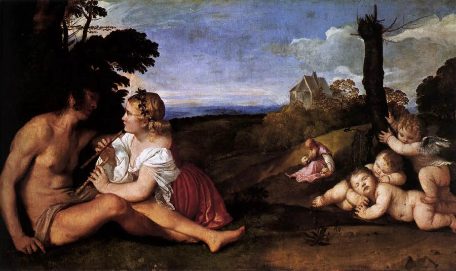 สามยุคของมนุษย์ - Titian