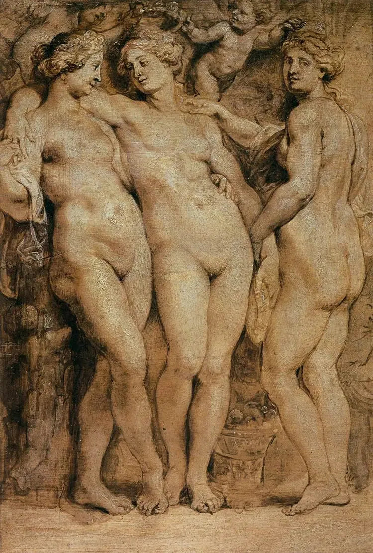 Les trois Grâces - Peter Paul Rubens
สามพระคุณ - ปีเตอร์ ปอล รูเบนส์
