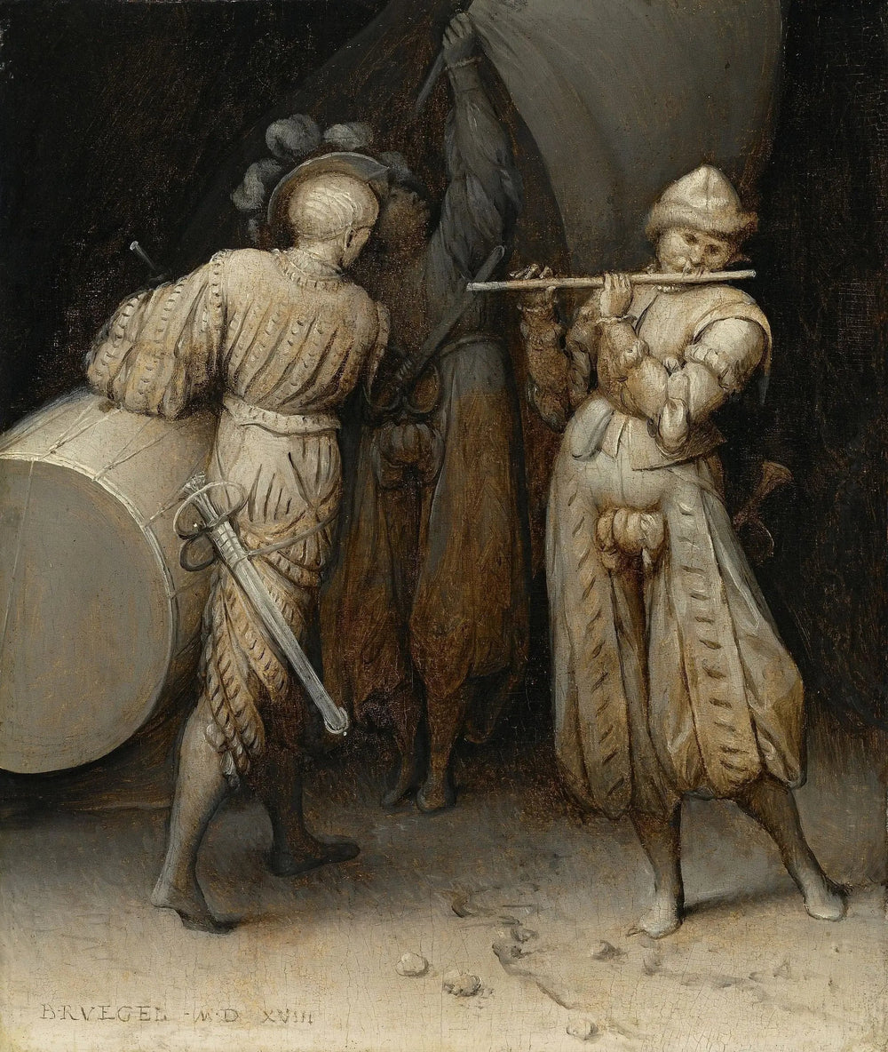 Les trois soldats - Pieter Brueghel the Elder - Alpha Reproduction