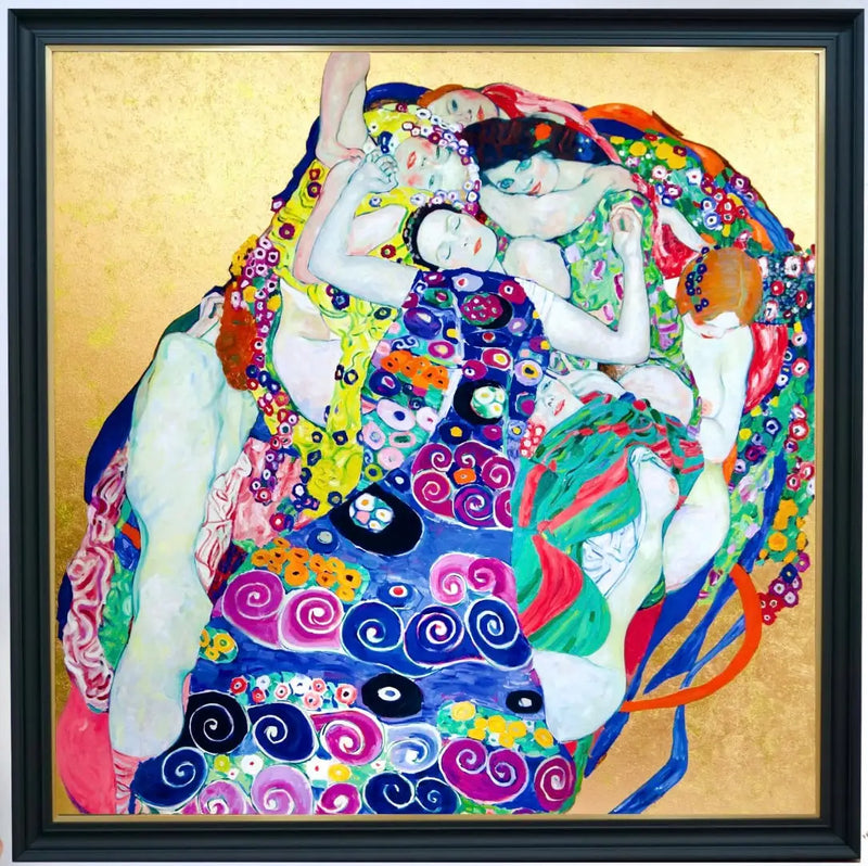 เลอ วิแอร์จ – ผลงานที่ถูกจินตนาการใหม่โดยกุสตาฟ คลิมต์ โดยมาสเตอร์อพอลโลน | 200x200ซม.