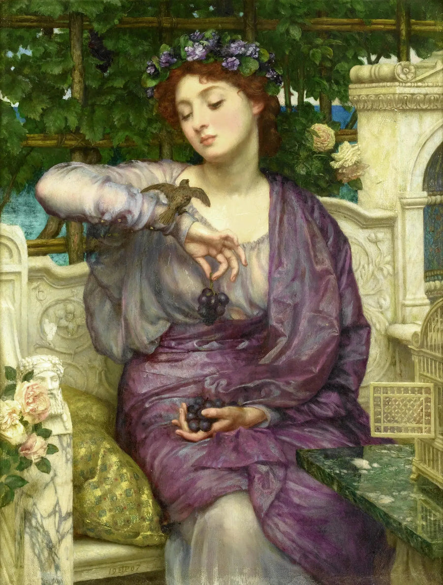 เลสเบียและนกน้อยของเธอ - อีดเวิร์ด พอยน์เทอร์