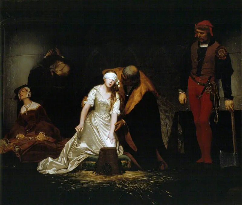 ภาพวาด Lady Jane Grey - Paul Delaroche