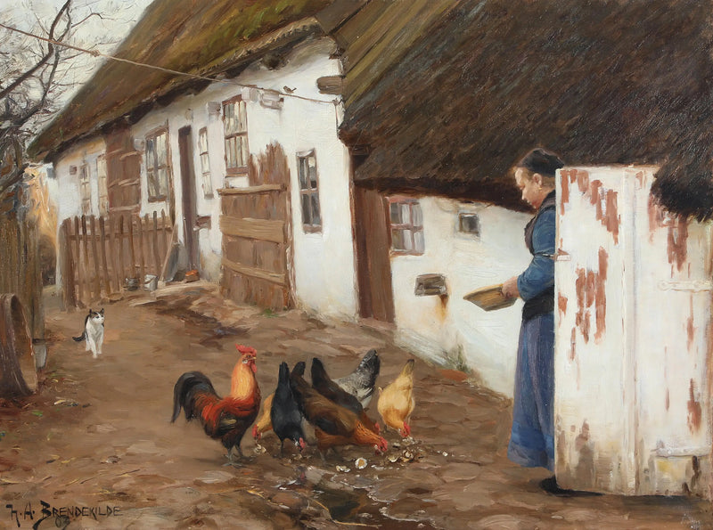 ศาลาแห่งลิลล์ เนสต์เวด - H. A. Brendekilde