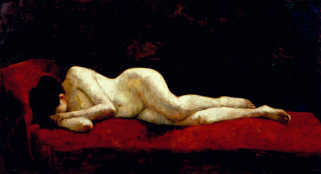 Liegender Akt - Lesser Ury image 1 reproduction d’œuvre d’art à l’huile