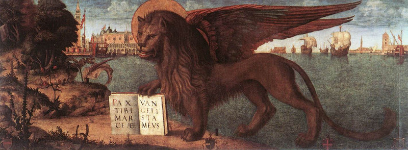 สิงโตแห่งเซนต์มาร์ค - Vittore Carpaccio