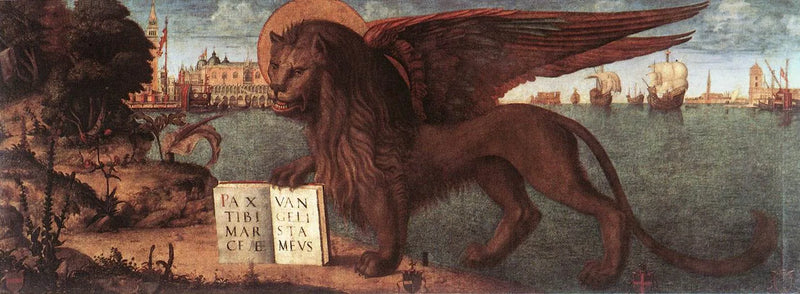 สิงโตแห่งเซนต์มาร์ค - Vittore Carpaccio