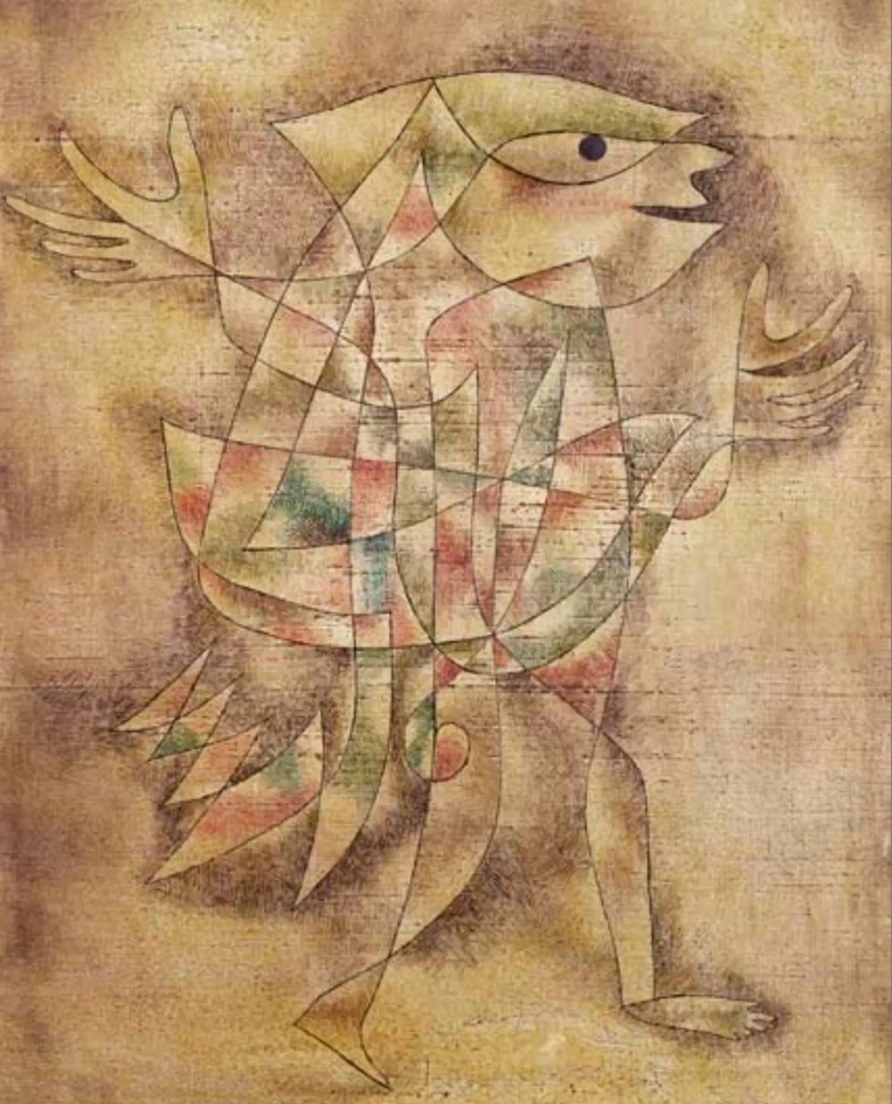 Little Jester in a Trance - Paul Klee image 1 reproduction artisanale de tableau