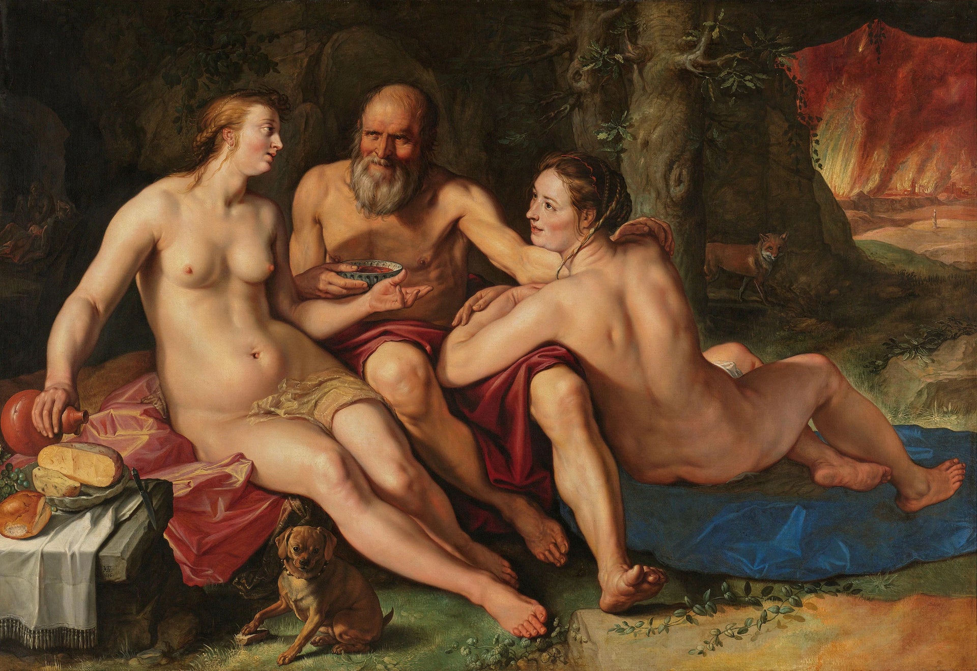 Lot et ses filles - Hendrik Goltzius