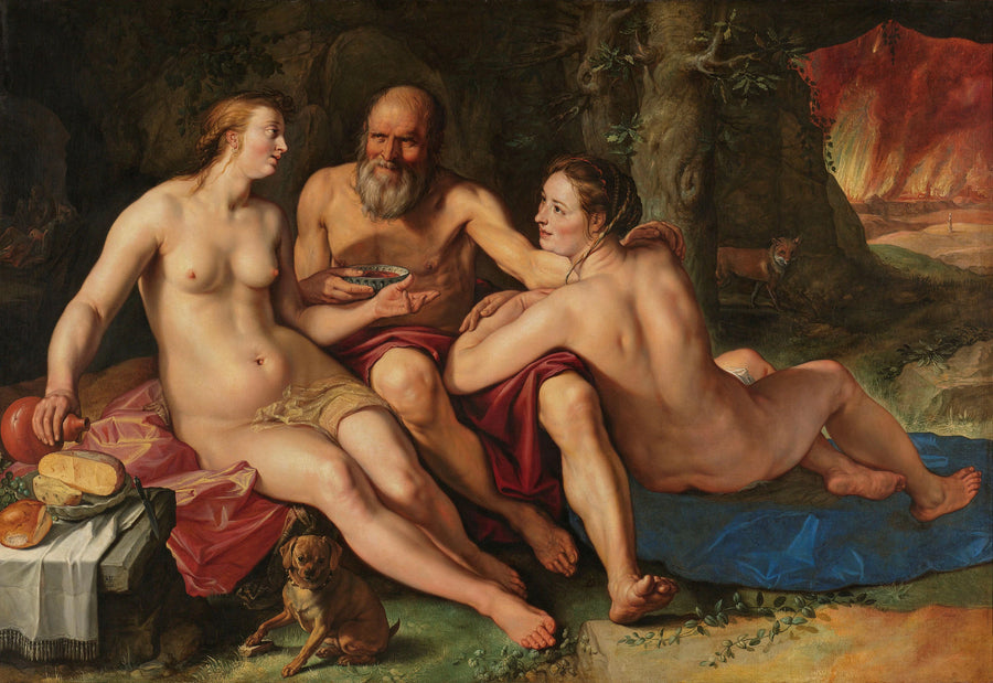 Lot et ses filles - Hendrik Goltzius
