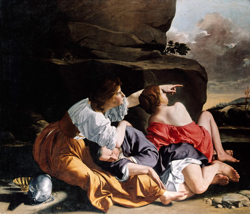 Loth et ses filles. - Orazio Gentileschi
ทอลท์และลูกสาวของเขา - โอราซิโอ เจนทิลเอสกี