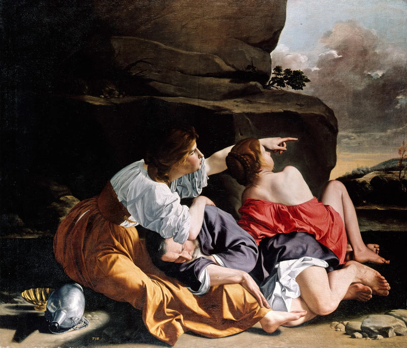 Loth et ses filles. - Orazio Gentileschi
ทอลท์และลูกสาวของเขา - โอราซิโอ เจนทิลเอสกี