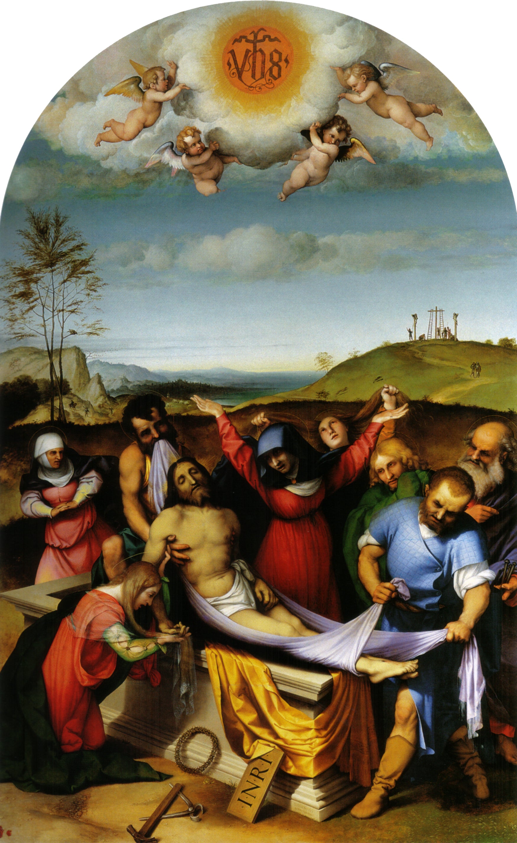 La Déposition de Croix - Lorenzo Lotto