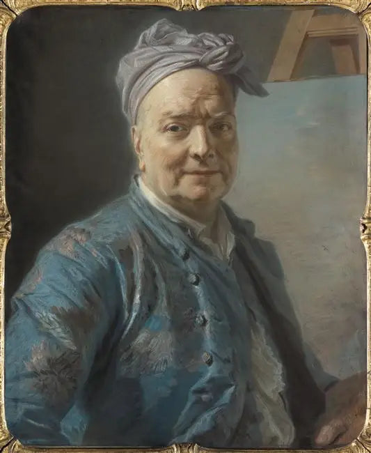 Louis de Silvestre - Maurice-Quentin de La Tour image 1 tableau peint à l’huile sur toile