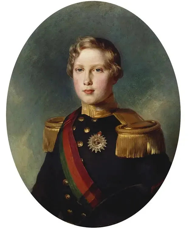 หลุยส์ ดุค เดอ ปอร์โต ต่อมา หลุยส์ที่ 1 กษัตริย์โปรตุเกส (1838-1889) - ฟรานซ์ ซาเวอร์ วินเทอร์ฮัลเทอร์