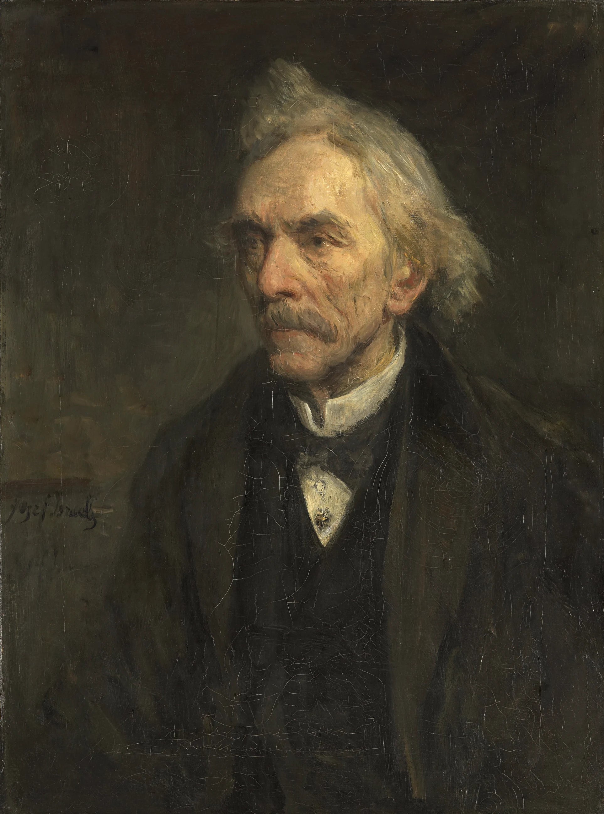 Louis-Jacques Veltman (1817-1907). Acteur - Jozef Israëls