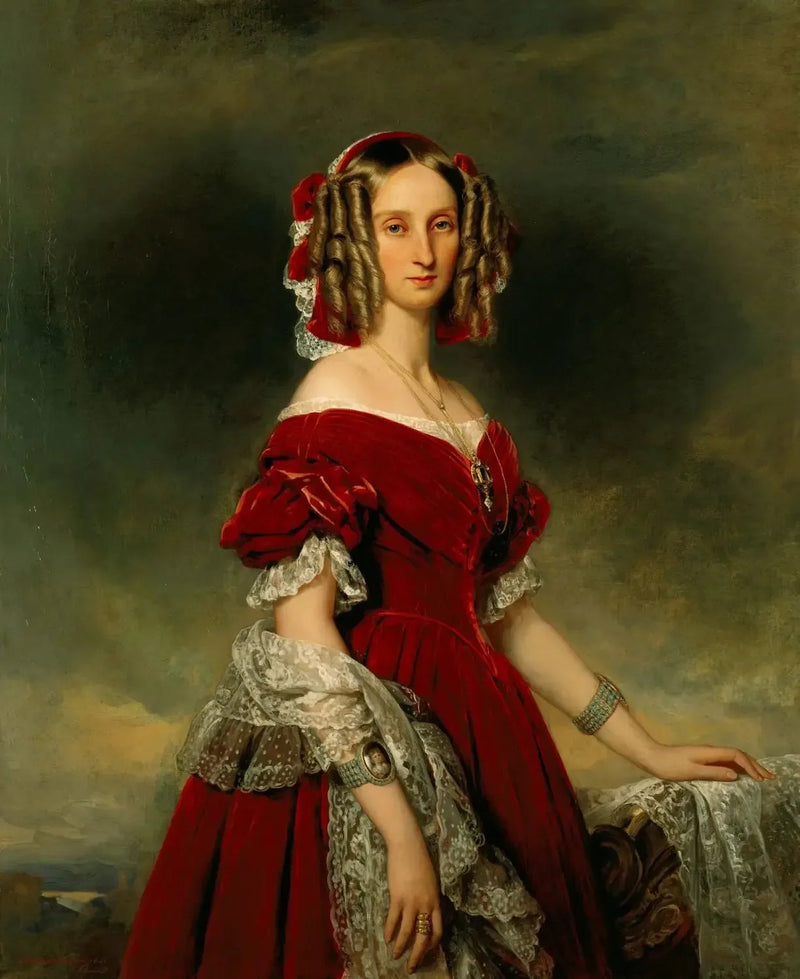 ลูอิส พระราชินีแห่งเบลเยียม (1812-1850) - ฟรานซ์ ซาเวอร์ วินเทอร์ฮัลเทอร์