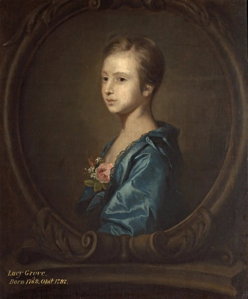 ลูซี่ สเนย์ดาย (ต่อมาเป็น นางสาวกรูฟ) (1748–1789) (?) - โจชัว เรย์โนลด์ส