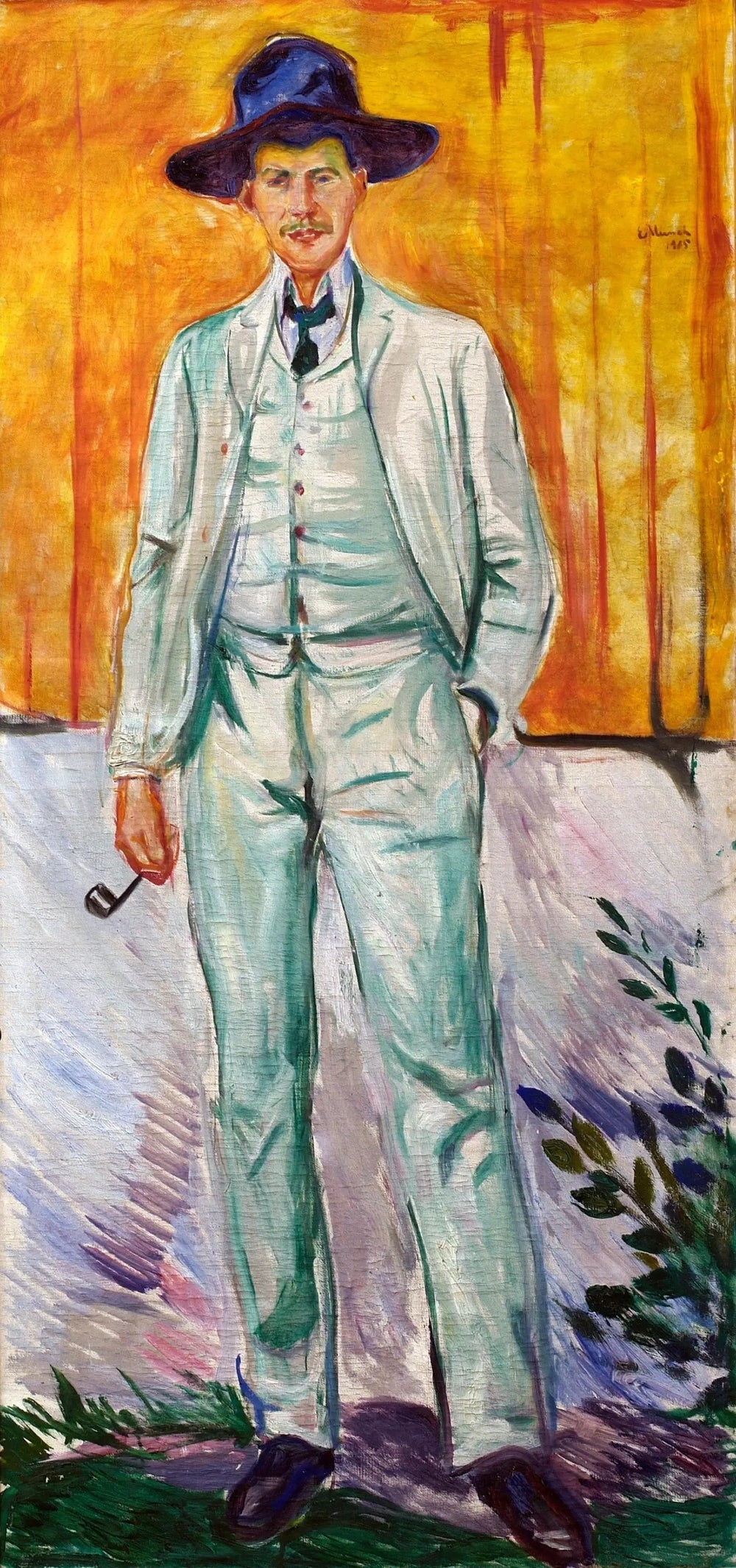 Ludwig Karsten - Edvard Munch image 1 reproduction de peinture à l’huile