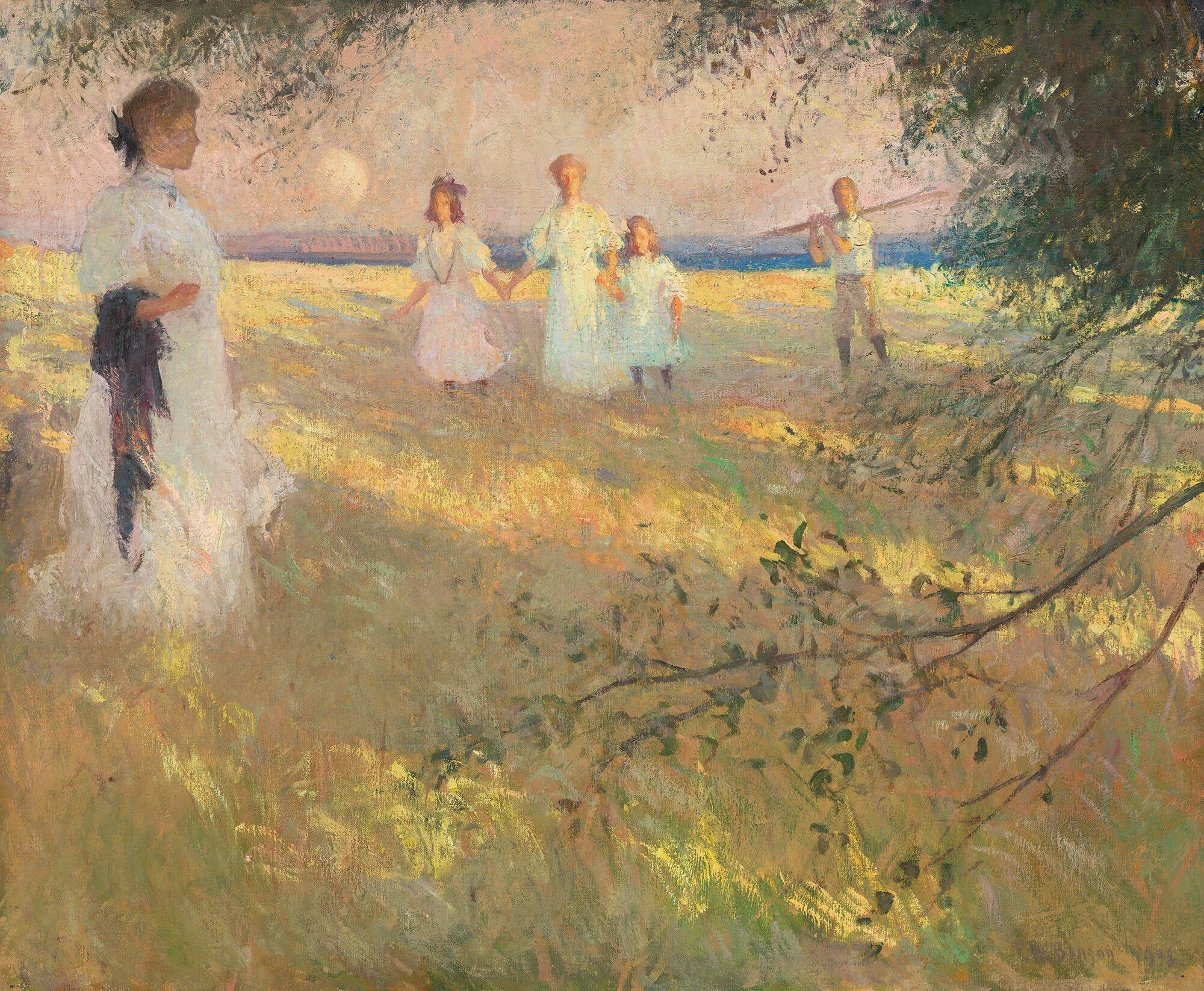 Lumière du soir - Frank Weston Benson - Alpha Reproduction