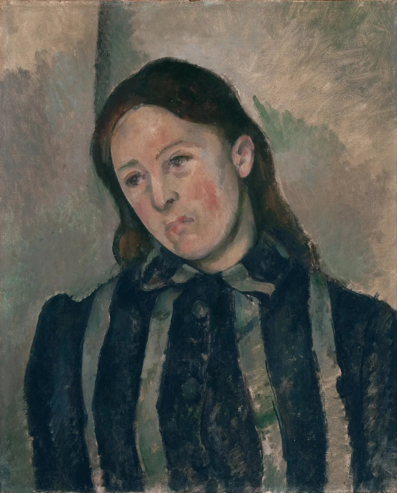 มาดามเซซานน์กับผมที่ปล่อยลง - Paul Cézanne