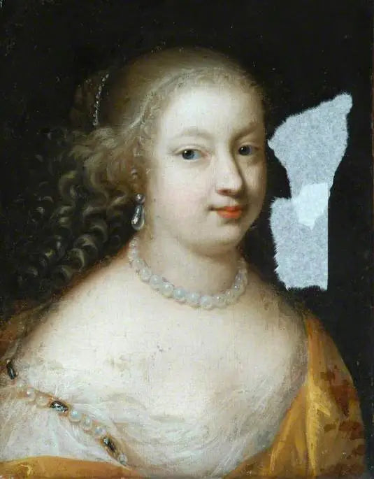 Madame de Grignan (1646-1705), fille de la comtesse de Sévigné - Pierre Mignard image 1 reproduction artisanale de tableau