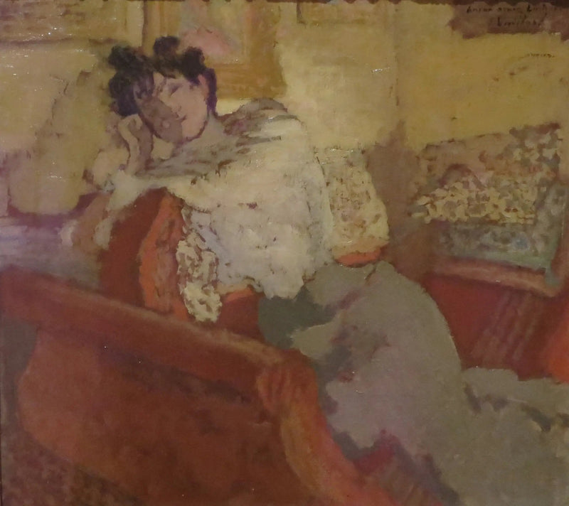 Madame Hessel dans son boudoir - Édouard Vuillard