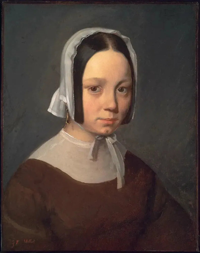 Madame J.-F. Millet, née Pauline-Virginie Ono - Jean-François Millet