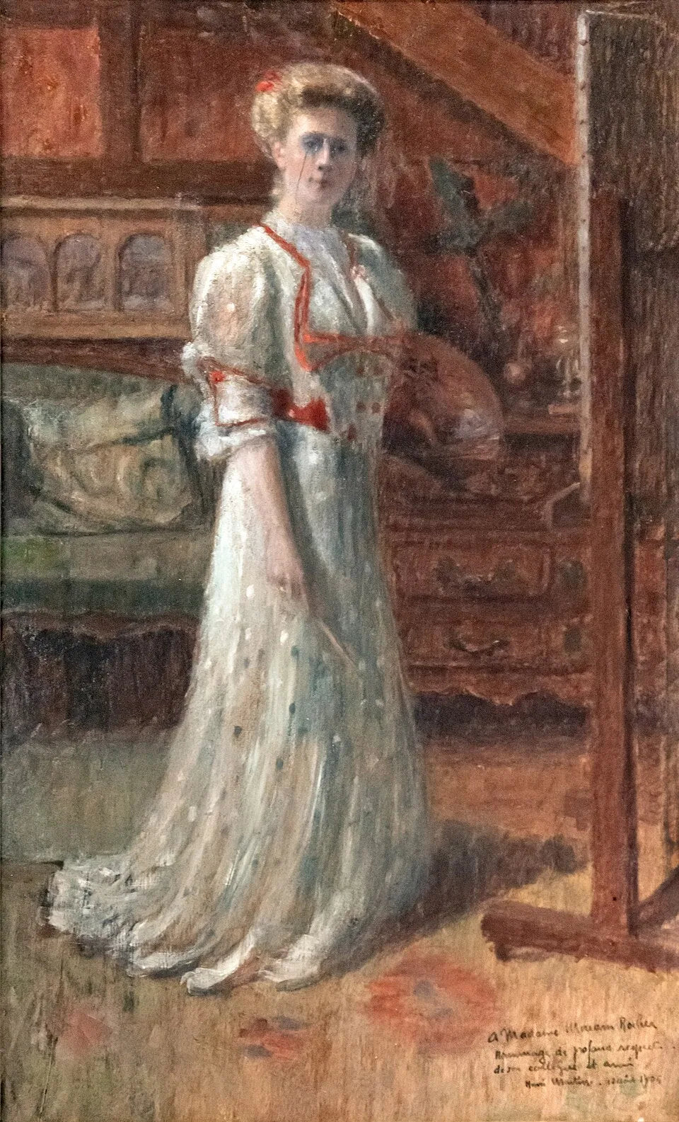 Madame Myriam Rocher - Henri-Jean Guillaume Martin image 1 reproduction d’œuvre d’art à l’huile