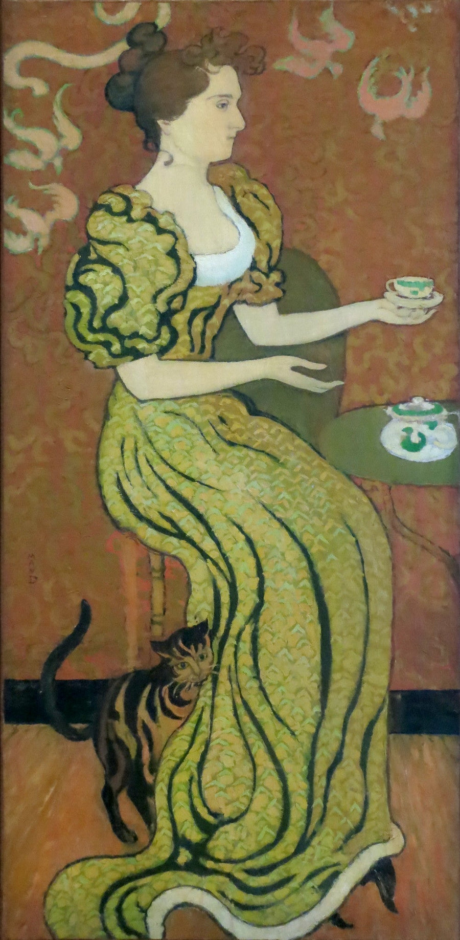 Madame Ranson กับแมว - Maurice Denis