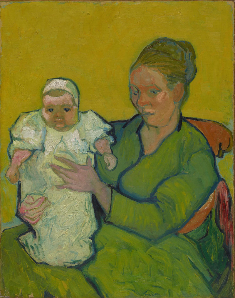 แม่รูแล็งกับลูกน้อยของเธอ - Vincent van Gogh
