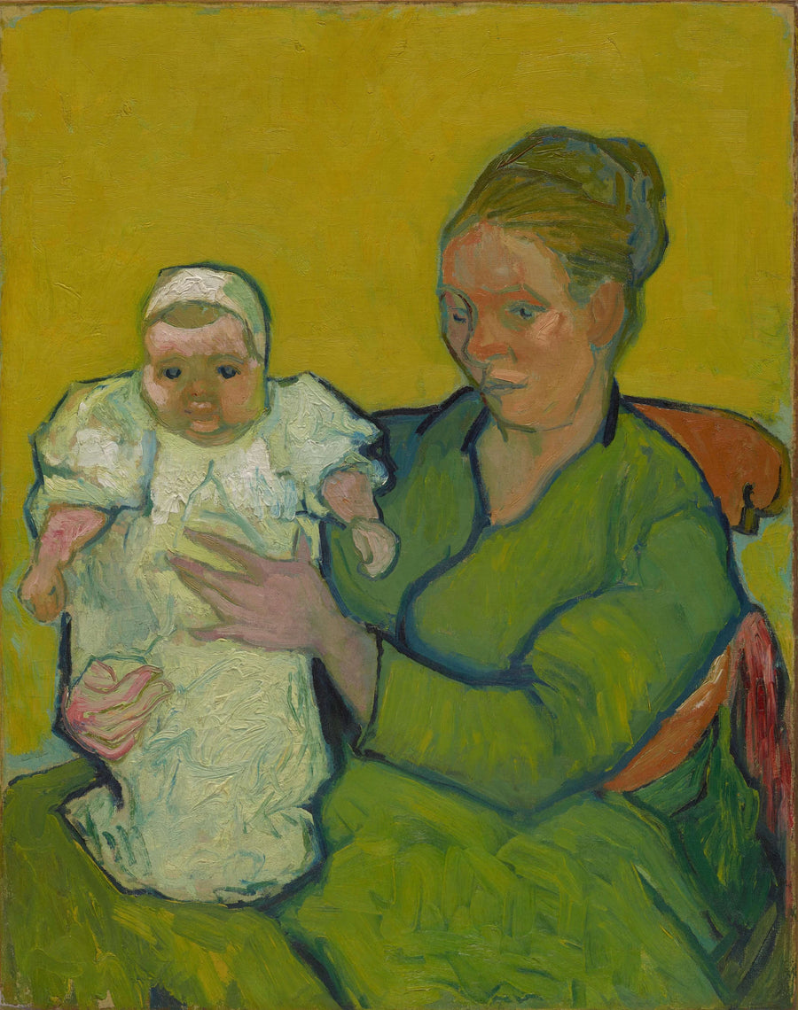 แม่รูแล็งกับลูกน้อยของเธอ - Vincent van Gogh