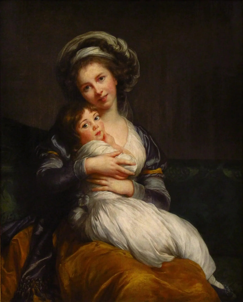 Madame Vigée Le Brun et sa fille - Élisabeth Vigée Le Brun
ผู้หญิงวิญญาณและลูกสาว - เอลิซาเบธ วิญญาณ เลอ บรูน