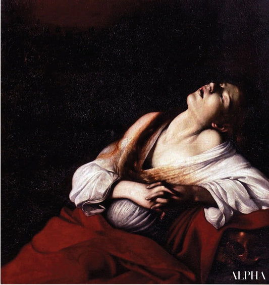 Madeleine pénitente - Caravaggio Reproductions de tableaux à la peinture à l’huile