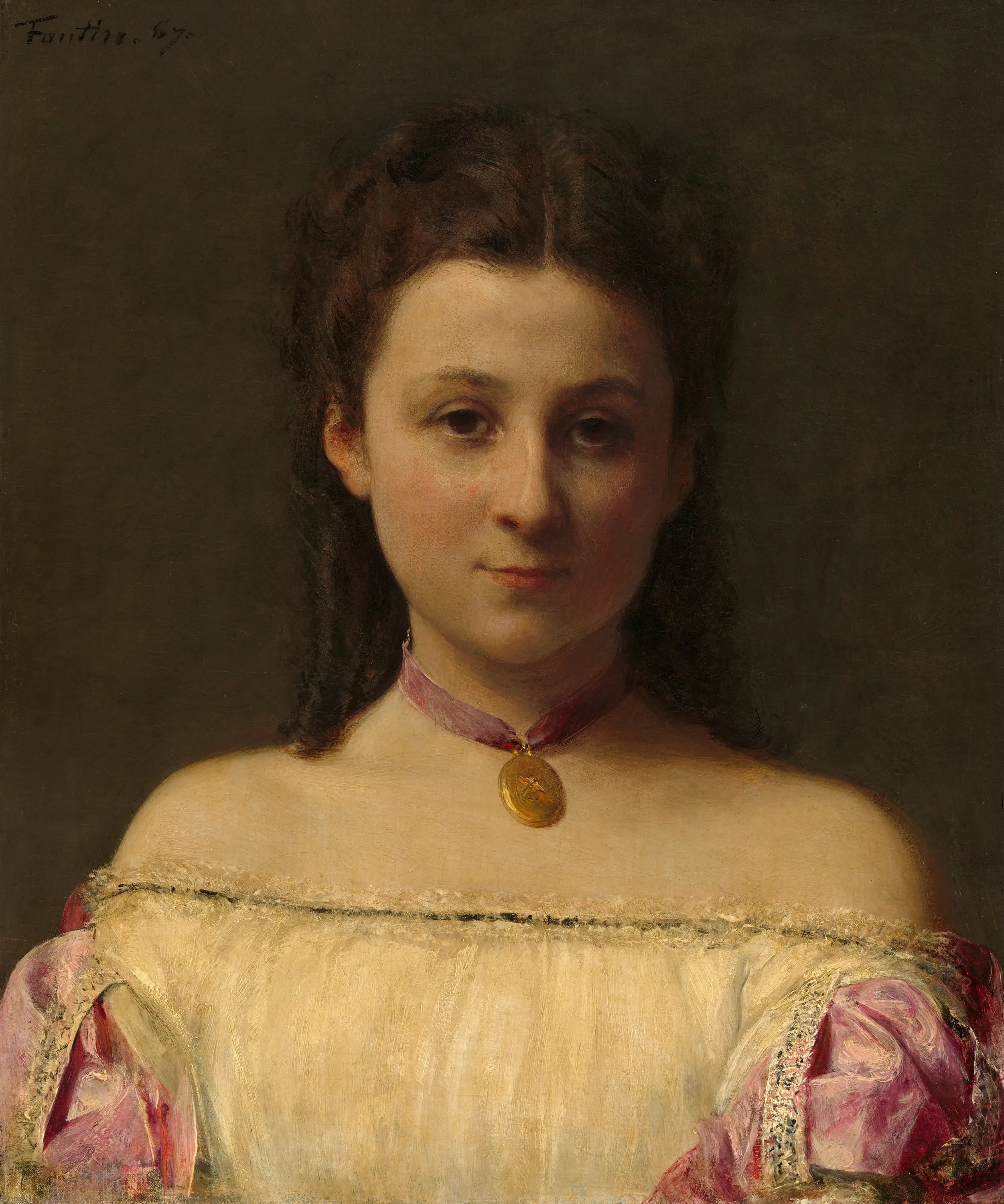Mademoiselle de Fitz-James - Henri Fantin-Latour - Alpha Reproduction