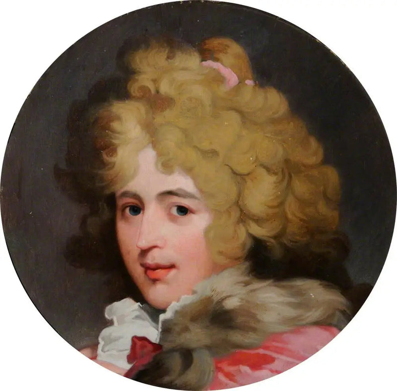 แมดโมอิสเซล เอลิซาเบธ แฟเรน (ประมาณ ค.ศ. 1759–1829) (ต่อมาเป็นภรรยาคนที่สองของเคานต์เดอร์บี้) - โธมัส ลอว์เรนซ์