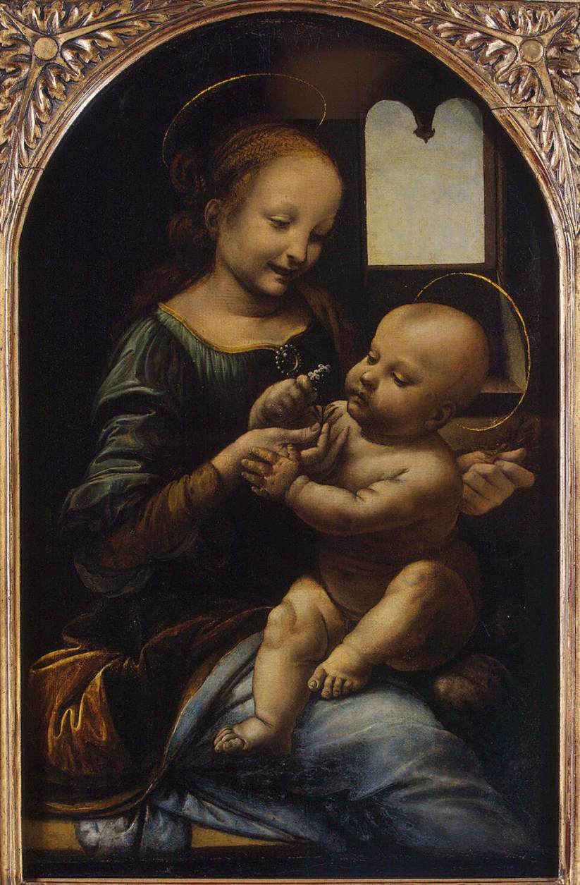 Reproduction du tableau « Madonna Benois - Léonard de Vinci » par Alpha Reproduction en peinture à l’huile