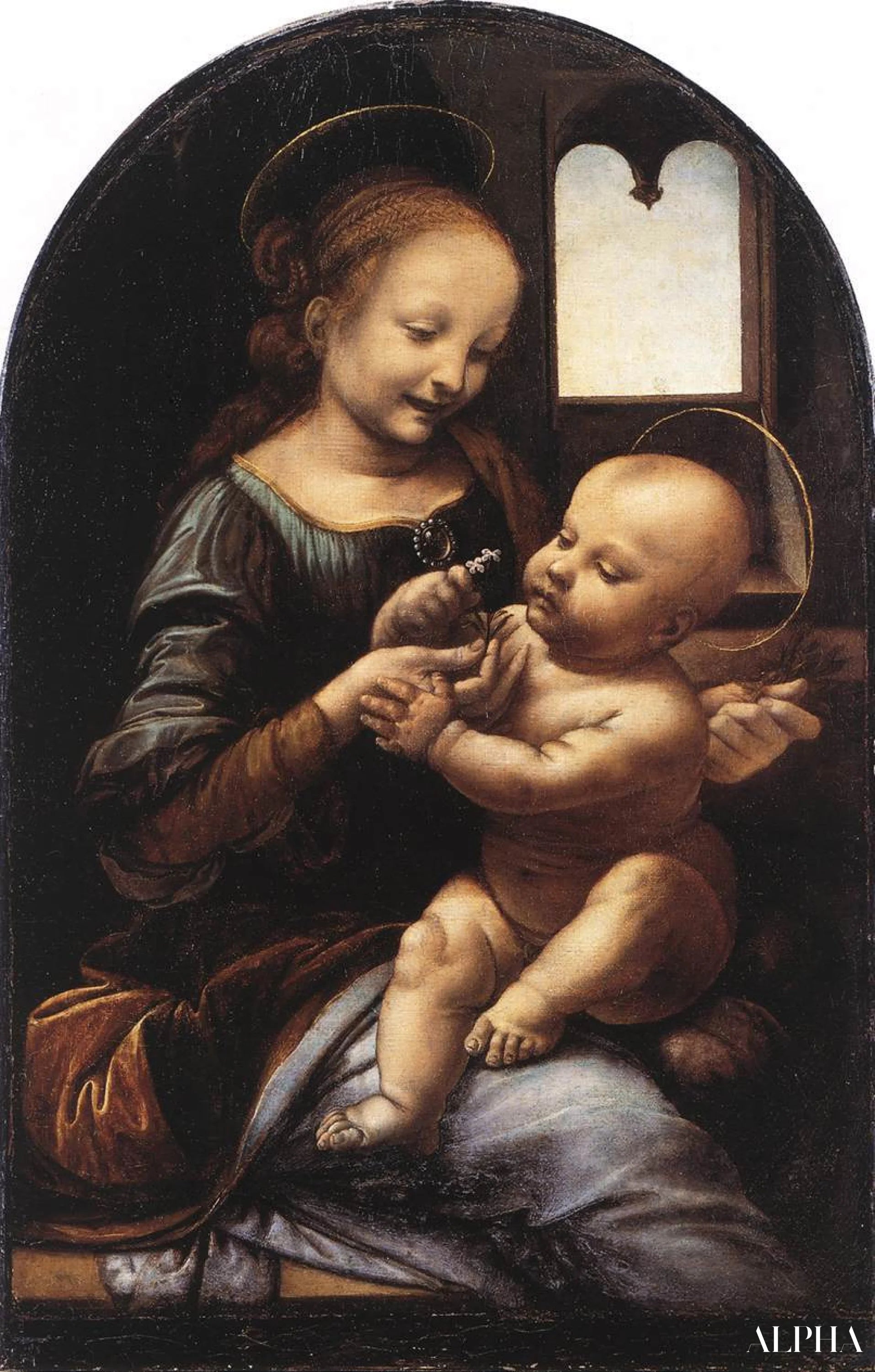 Madonna Benois - Leonardo da Vinci - High-end reproductions of paintings and artworks