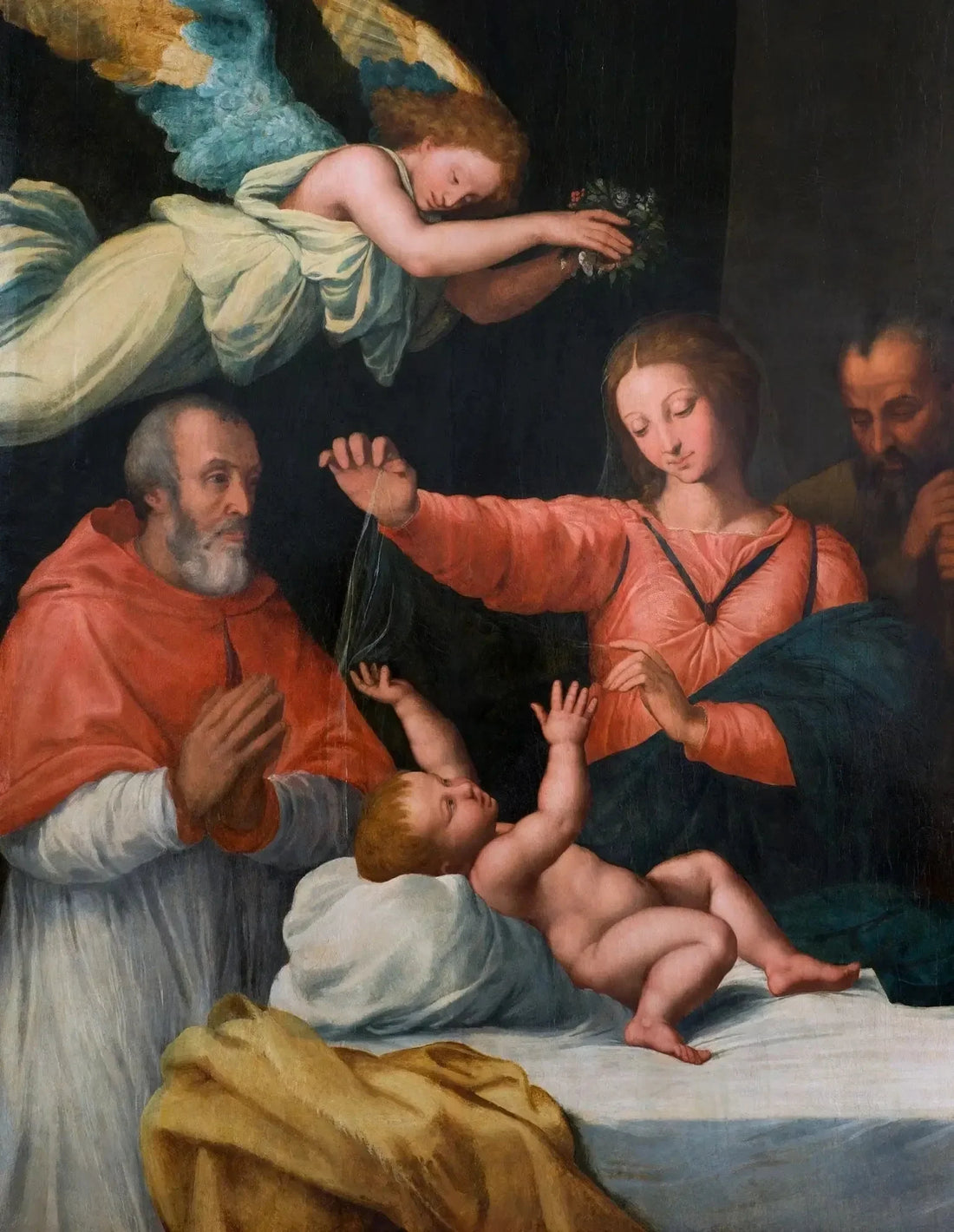 "Madonna del Velo" กับพระคาร์ดินัล Paolo Emilio Sfondrati - Guido Reni