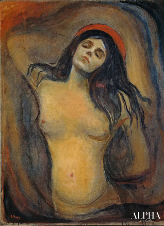 Madonna - Edvard Munch - Reproductions de tableaux et peintures haut de gamme