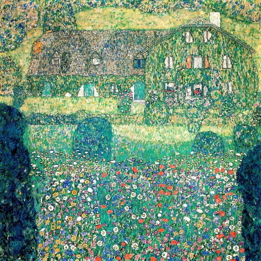 บ้านชนบทริมทะเลสาบ Attersee - Gustav Klimt