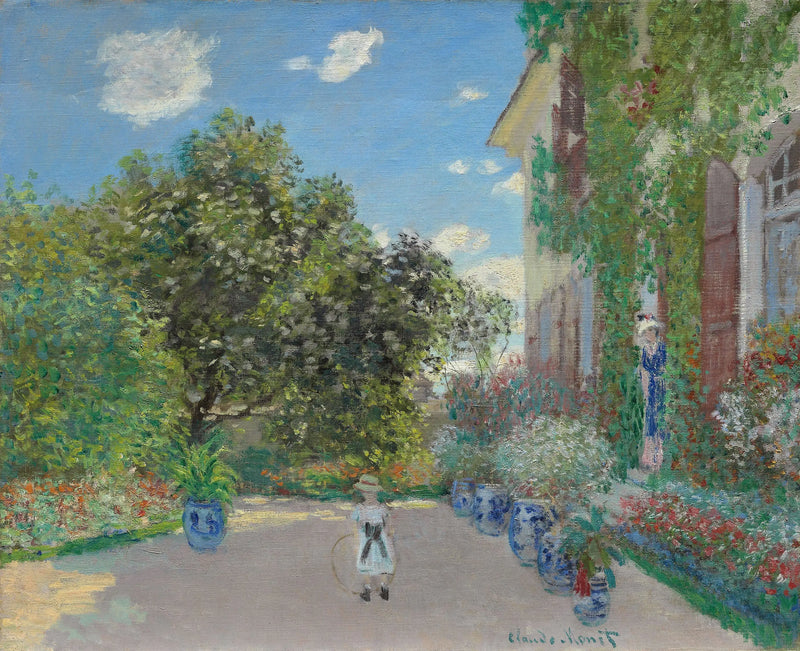 บ้านของศิลปินที่อาร์ฌ็องตอย - Claude Monet