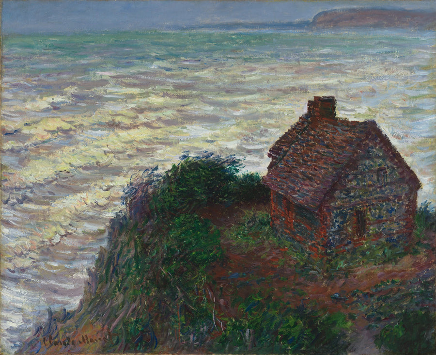 บ้านของเจ้าหน้าที่ศุลกากร, วาแรงเกวิลล์ - Claude Monet