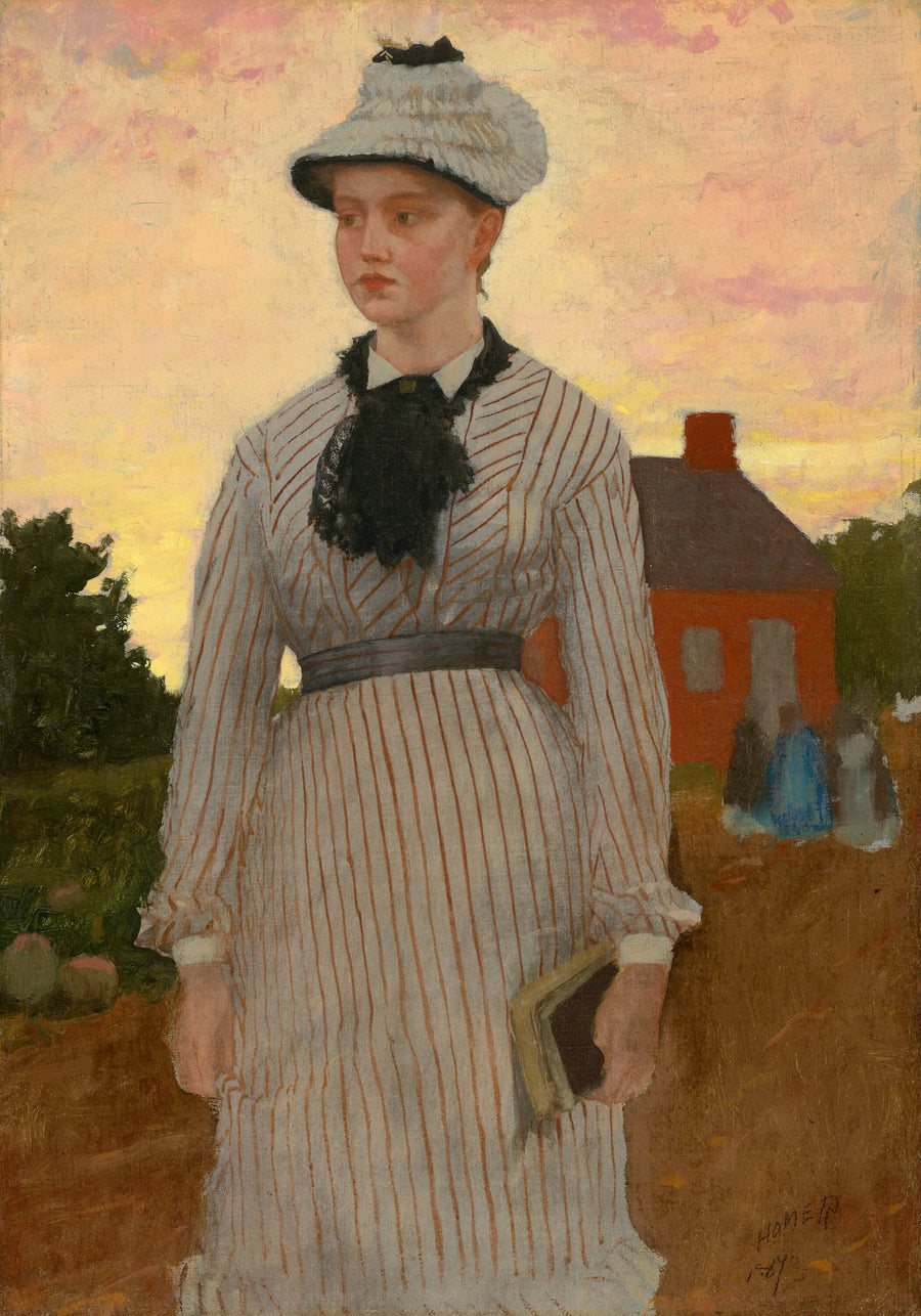 La maison de l'école rouge - Winslow Homer