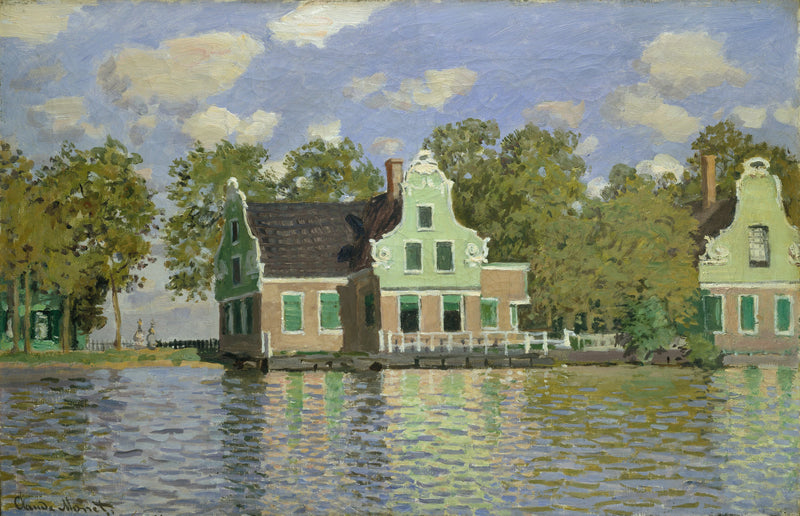 บ้านริมฝั่ง Zaan W185 - Claude Monet
